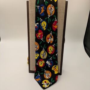 Warner Bros. Black Tie Christmas Ornaments Bugs,Daffy,Tweety